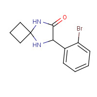 1272755-95-9 6-(2-bromophenyl)-5,8-diazaspiro[3.4]octan-7-one chemical structure
