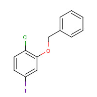 859776-41-3 1-chloro-4-iodo-2-phenylmethoxybenzene chemical structure