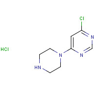 203519-89-5 4-chloro-6-piperazin-1-ylpyrimidine;hydrochloride chemical structure