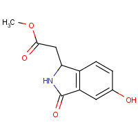 1022980-19-3 methyl 2-(5-hydroxy-3-oxo-1,2-dihydroisoindol-1-yl)acetate chemical structure
