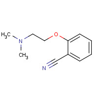 206261-63-4 2-[2-(dimethylamino)ethoxy]benzonitrile chemical structure