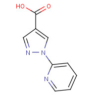 77556-50-4 1-pyridin-2-ylpyrazole-4-carboxylic acid chemical structure