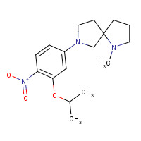 1462951-15-0 1-methyl-7-(4-nitro-3-propan-2-yloxyphenyl)-1,7-diazaspiro[4.4]nonane chemical structure