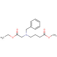 1256633-23-4 methyl 4-[benzyl-(2-ethoxy-2-oxoethyl)amino]butanoate chemical structure