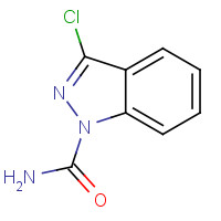 5715-31-1 3-chloroindazole-1-carboxamide chemical structure