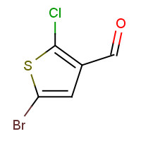 120759-16-2 5-bromo-2-chlorothiophene-3-carbaldehyde chemical structure