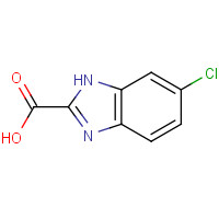 39811-14-8 6-chloro-1H-benzimidazole-2-carboxylic acid chemical structure
