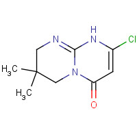 1383777-81-8 2-chloro-7,7-dimethyl-6,8-dihydro-1H-pyrimido[1,2-a]pyrimidin-4-one chemical structure