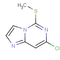 872059-27-3 7-chloro-5-methylsulfanylimidazo[1,2-c]pyrimidine chemical structure