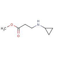 77497-84-8 methyl 3-(cyclopropylamino)propanoate chemical structure