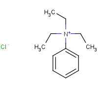 7430-15-1 triethyl(phenyl)azanium;chloride chemical structure