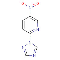 157842-35-8 5-nitro-2-(1,2,4-triazol-1-yl)pyridine chemical structure