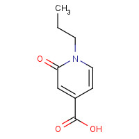1203544-03-9 2-oxo-1-propylpyridine-4-carboxylic acid chemical structure
