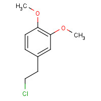 27160-08-3 4-(2-chloroethyl)-1,2-dimethoxybenzene chemical structure
