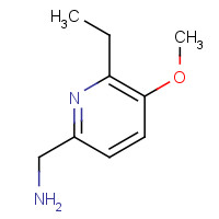 1113100-52-9 (6-ethyl-5-methoxypyridin-2-yl)methanamine chemical structure