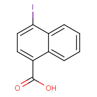 91059-41-5 4-iodonaphthalene-1-carboxylic acid chemical structure