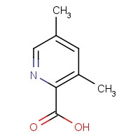 4733-68-0 3,5-dimethylpyridine-2-carboxylic acid chemical structure