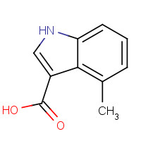 858515-65-8 4-methyl-1H-indole-3-carboxylic acid chemical structure