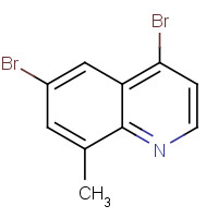 1189106-45-3 4,6-dibromo-8-methylquinoline chemical structure