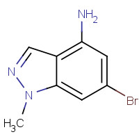 1198438-39-9 6-bromo-1-methylindazol-4-amine chemical structure