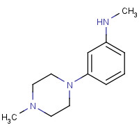 1007210-84-5 N-methyl-3-(4-methylpiperazin-1-yl)aniline chemical structure