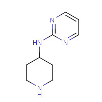 69385-85-9 N-piperidin-4-ylpyrimidin-2-amine chemical structure