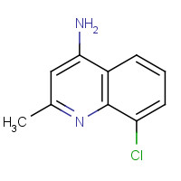 68017-48-1 8-chloro-2-methylquinolin-4-amine chemical structure