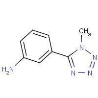 101258-12-2 3-(1-methyltetrazol-5-yl)aniline chemical structure