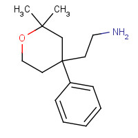 126317-99-5 2-(2,2-dimethyl-4-phenyloxan-4-yl)ethanamine chemical structure