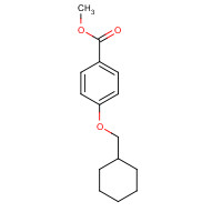 177025-65-9 methyl 4-(cyclohexylmethoxy)benzoate chemical structure