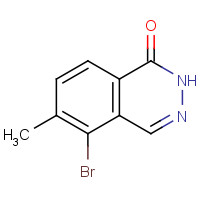 882672-07-3 5-bromo-6-methyl-2H-phthalazin-1-one chemical structure
