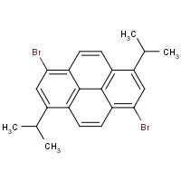 869340-02-3 1,6-dibromo-3,8-di(propan-2-yl)pyrene chemical structure