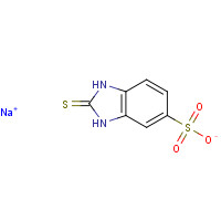 53918-03-9 sodium;2-sulfanylidene-1,3-dihydrobenzimidazole-5-sulfonate chemical structure