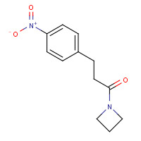 1374666-19-9 1-(azetidin-1-yl)-3-(4-nitrophenyl)propan-1-one chemical structure