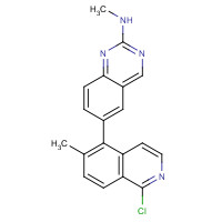 943602-78-6 6-(1-chloro-6-methylisoquinolin-5-yl)-N-methylquinazolin-2-amine chemical structure