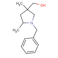 664364-26-5 (1-benzyl-3,5-dimethylpyrrolidin-3-yl)methanol chemical structure