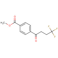 952107-73-2 methyl 4-(4,4,4-trifluorobutanoyl)benzoate chemical structure