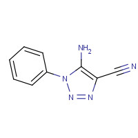 20271-39-0 5-amino-1-phenyltriazole-4-carbonitrile chemical structure