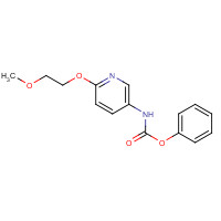 1419604-14-0 phenyl N-[6-(2-methoxyethoxy)pyridin-3-yl]carbamate chemical structure