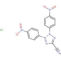 176255-37-1 2,3-bis(4-nitrophenyl)tetrazol-2-ium-5-carbonitrile;chloride chemical structure