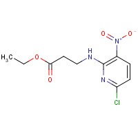 433226-12-1 ethyl 3-[(6-chloro-3-nitropyridin-2-yl)amino]propanoate chemical structure