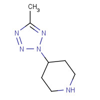 794487-38-0 4-(5-methyltetrazol-2-yl)piperidine chemical structure