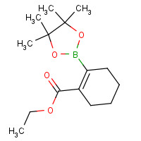 497959-39-4 ethyl 2-(4,4,5,5-tetramethyl-1,3,2-dioxaborolan-2-yl)cyclohexene-1-carboxylate chemical structure
