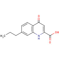 123158-15-6 4-oxo-7-propyl-1H-quinoline-2-carboxylic acid chemical structure