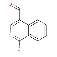 351324-72-6 1-chloroisoquinoline-4-carbaldehyde chemical structure