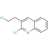 62595-04-4 2-chloro-3-(2-chloroethyl)quinoline chemical structure
