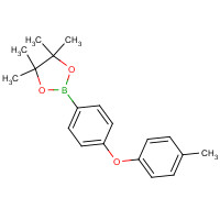 1358754-78-5 4,4,5,5-tetramethyl-2-[4-(4-methylphenoxy)phenyl]-1,3,2-dioxaborolane chemical structure