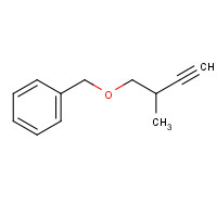 107114-21-6 2-methylbut-3-ynoxymethylbenzene chemical structure
