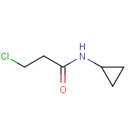 573994-60-2 3-chloro-N-cyclopropylpropanamide chemical structure