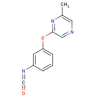 921938-94-5 2-(3-isocyanatophenoxy)-6-methylpyrazine chemical structure